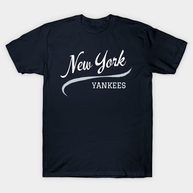 Yankees Retro T-Shirt by CityTeeDesigns